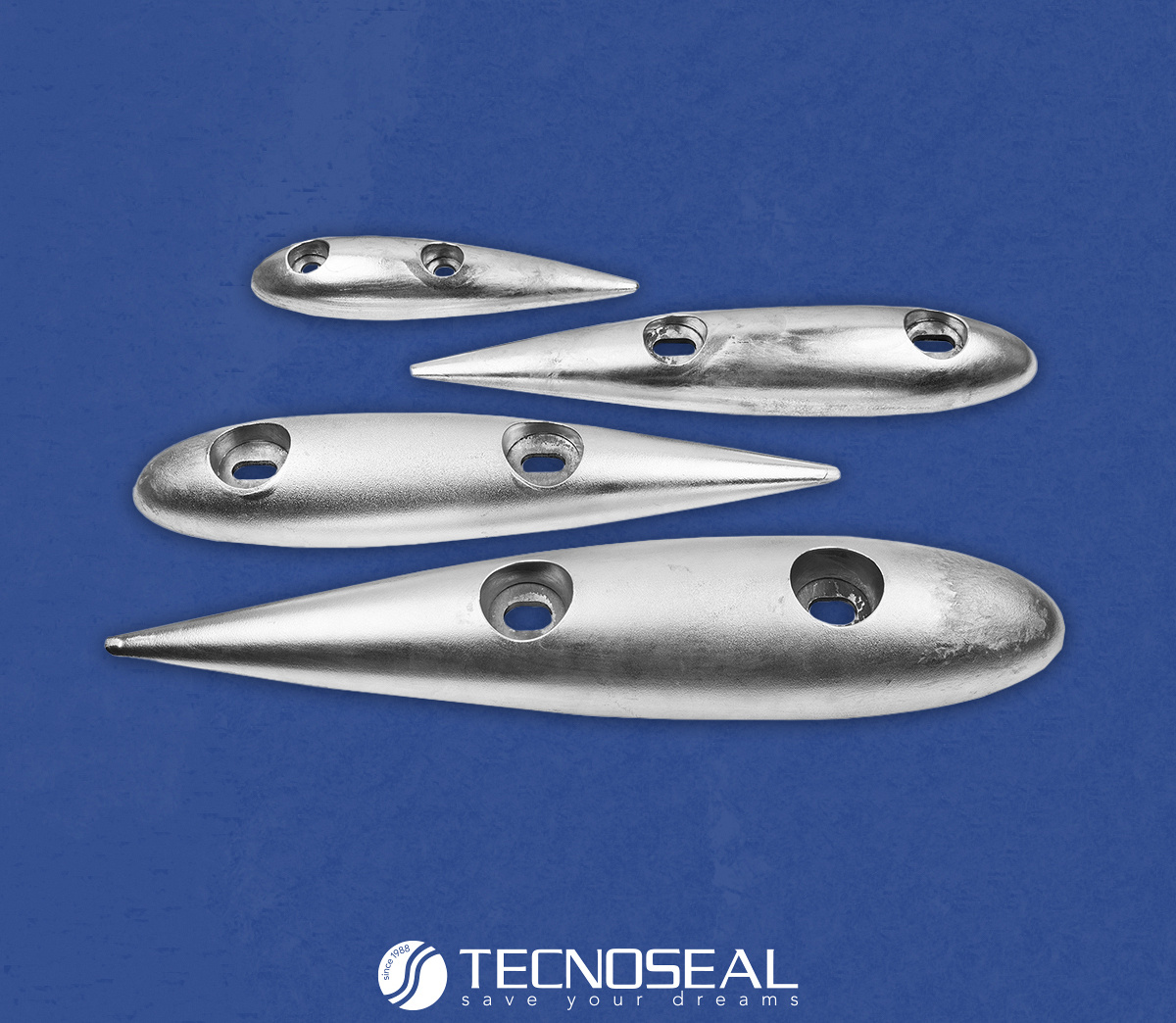 Anodo Tecnoseal TEN00103 - Per Applicazioni Marine, Multicolor, Taglia Standard